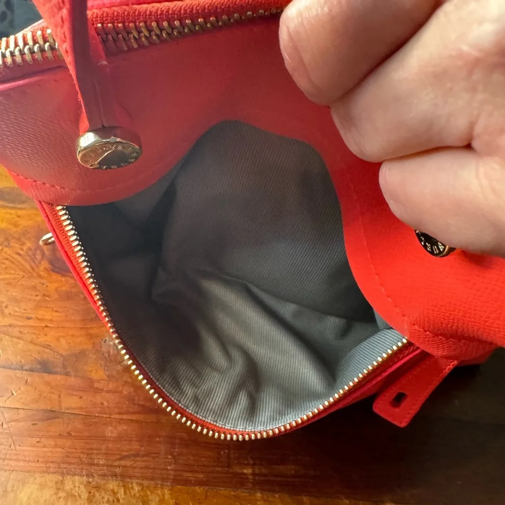 Furla Orange Crossbody 2 Way NWOT - Picture 4 of 12